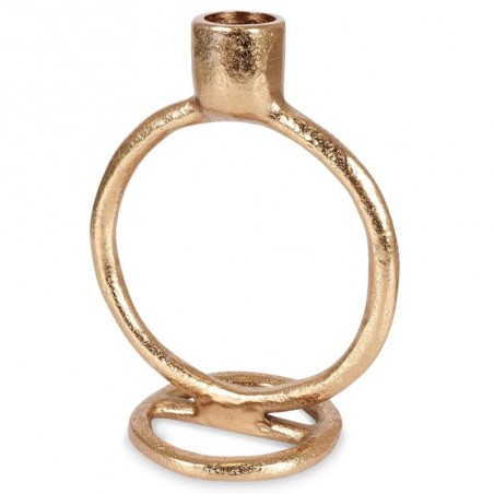 Alumiiniumist küünlajalg kuldne 15 cm | FreshDesign.ee