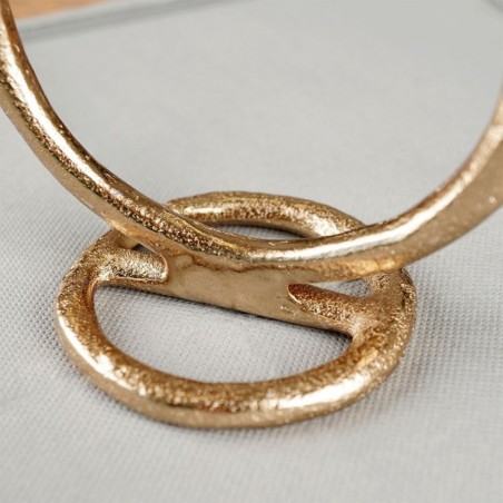 Alumiiniumist küünlajalg kuldne 15 cm | FreshDesign.ee