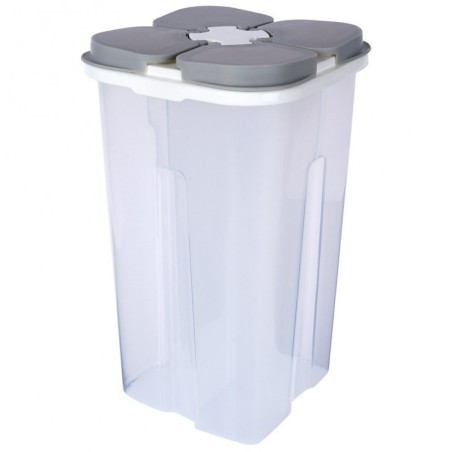 Konteiner koos dosaatoriga, jagatud, 2,4 l | FreshDesign.ee