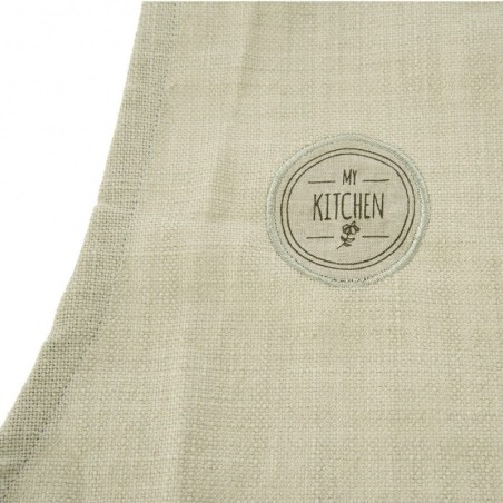 Roheline kinnine puuvillane köögipõll ROHEKAS | FreshDesign.ee