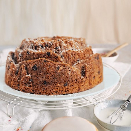 Silikoonist koogivorm, roos pruun, 25 cm