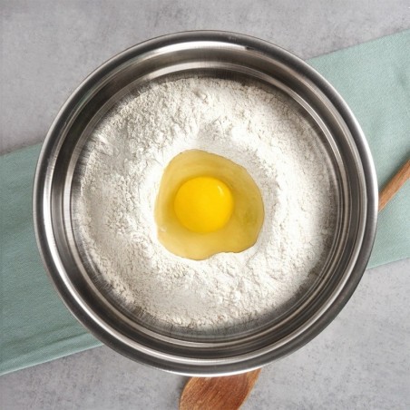 Valge terasest köögikauss 22 cm, 2,6 l | FreshDesign.ee