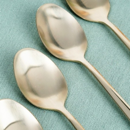 Terasest teelusikad 4 tk, kuld | FreshDesign.ee