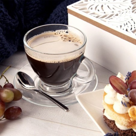 Kohvi- ja teeklaasid 200 ml 3 tk.