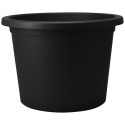 Plastikust aiapott must ümmargune 39 cm | FreshDesign.ee