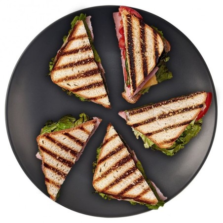 Õhtusöögitaldrik keraamiline must ALFA 27,5 cm | FreshDesign.ee