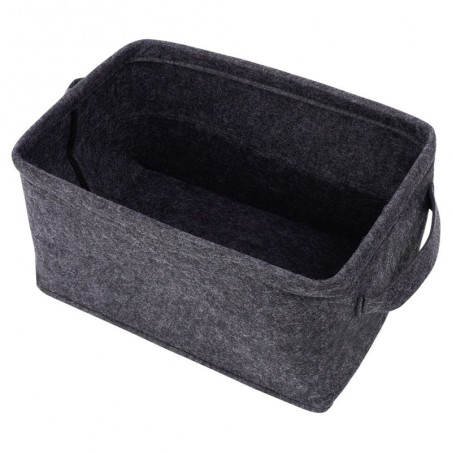 Vildist hoiukorv, kokkupandav, must, 36x27x20 cm | FreshDesign.ee