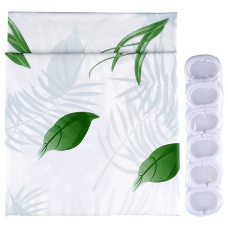 Duššikardin konksudega veekindel 180x180 cm | FreshDesign.ee