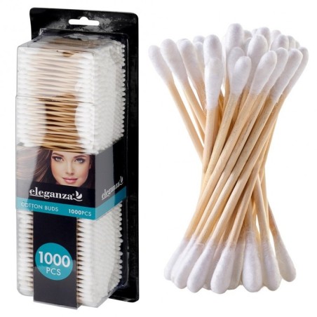 Bambusest puuvillased kosmeetikapulgad 1000 tk. | FreshDesign.ee