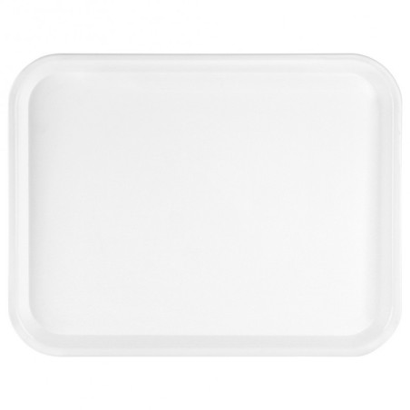 Plastikust serveerimisalus valge 45,5x35,5 cm | FreshDesign.ee