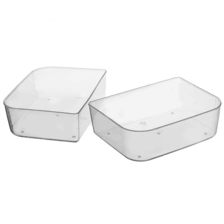 Toidunõu kaane ja tihendiga, jagatud, 1 l | FreshDesign.ee