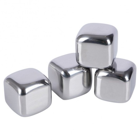 Korduvkasutatavad terasest jääkuubikud 4 tk. | FreshDesign.ee