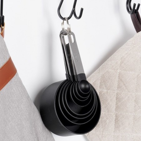 Köögi mõõtetopsid mustad 8 tk. | FreshDesign.ee