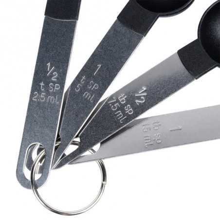 Köögi mõõtetopsid mustad 8 tk. | FreshDesign.ee