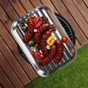 Terasest perforeeritud grillalus 34,5x24,5 cm | FreshDesign.ee