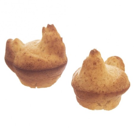 Silikoonküpsise ja pralinee vorm, pruun kana | FreshDesign.ee