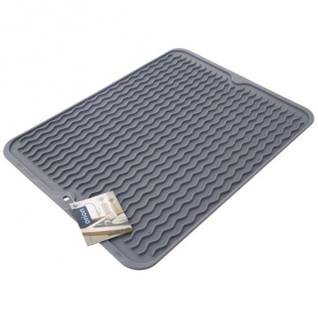 Kummist nõudekuivatusmatt, hall, 40x30,5 cm | FreshDesign.ee