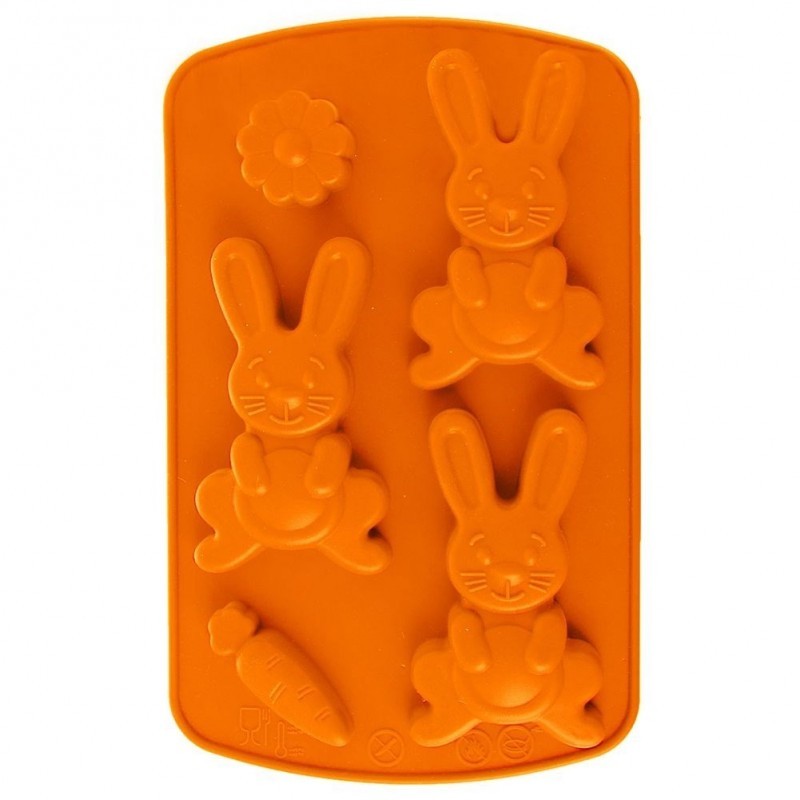 Silikoon jänku küpsise- ja pralineevorm | FreshDesign.ee