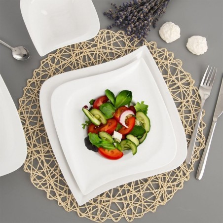 Portselanist magustoidutaldrik MONA 21,5x21,5 cm