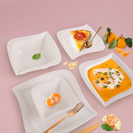 Portselanist magustoidutaldrik MONA 21,5x21,5 cm | FreshDesign.ee