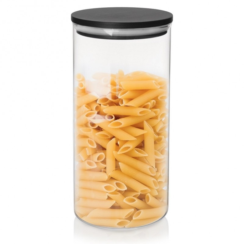 Kaane ja tihendiga klaasanum 980 ml | FreshDesign.ee