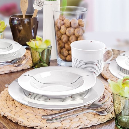 Taldrik, portselan, valge, SÜDA, 27 cm | FreshDesign.ee