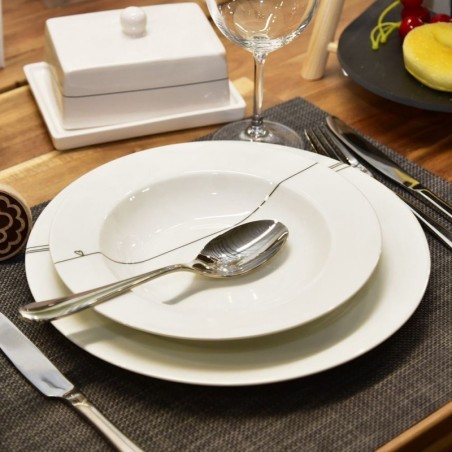 Taldrik, portselan, valge, SÜDA, 27 cm | FreshDesign.ee