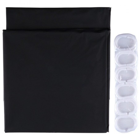 Duššikardin konksudega veekindel 180x180 cm | FreshDesign.ee