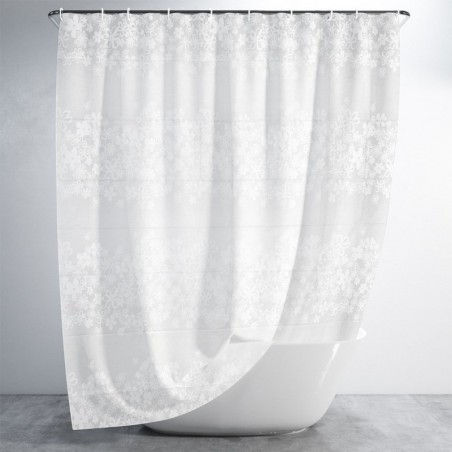 Duššikardin konksudega veekindel 180x180 cm