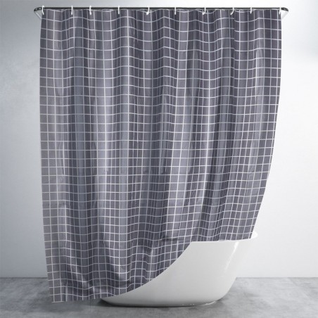 Duššikardin konksudega veekindel 180x180 cm