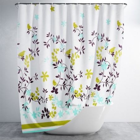 Duššikardin konksudega veekindel 180x180 cm