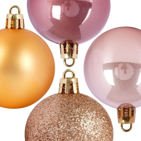 Jõulupuu ehted, roosad, purunemiskindlad, ... | FreshDesign.ee