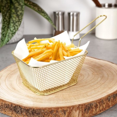 Friikartulite korv kuldne 14x12x7cm