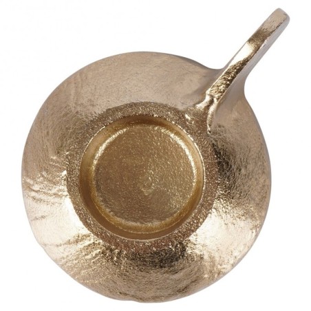 Alumiiniumist küünlajalg kuldne 12x9x5 cm | FreshDesign.ee