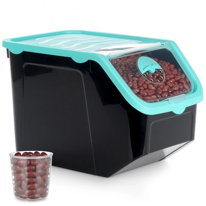 Must kaanega köögivilja- ja puuviljamahuti... | FreshDesign.ee