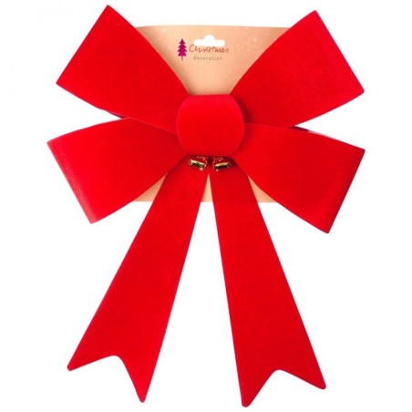 Jõulu sametist dekoratiivlips 35x46 cm | FreshDesign.ee