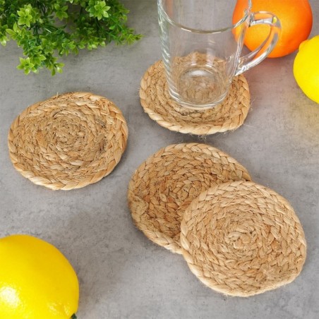 Looduslikud tassialused 10 cm 4 tk.