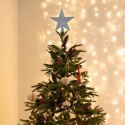 Purunemiskindel hõbe tähe jõulupuu ladvik 19 cm | FreshDesign.ee