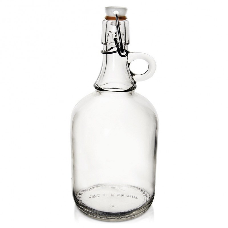 Klambriga klaaspudel 500 ml | FreshDesign.ee
