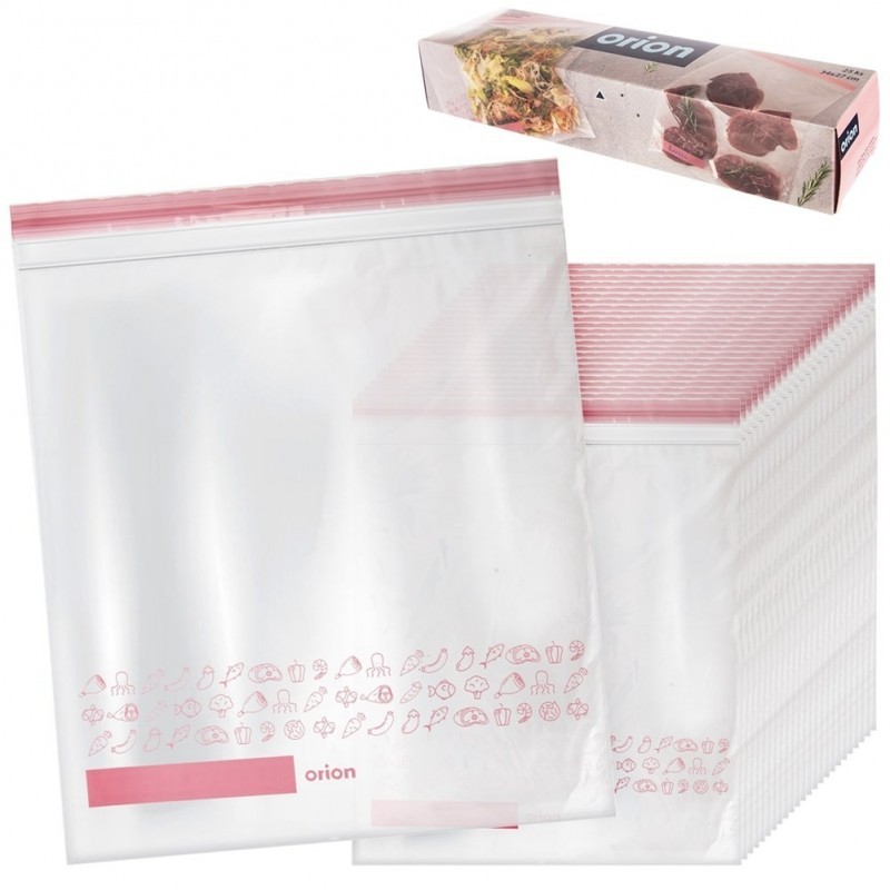 Sulgevad kotid toidule 34x27 cm 25 tk. | FreshDesign.ee