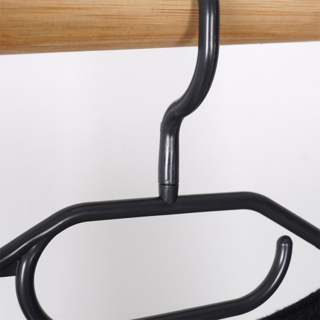 Mustad pöörlevad riidepuud 10 tk. | FreshDesign.ee