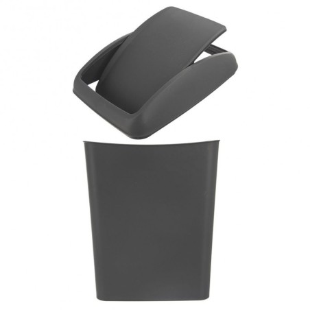 Plastikust prügikast hall 5 l | FreshDesign.ee