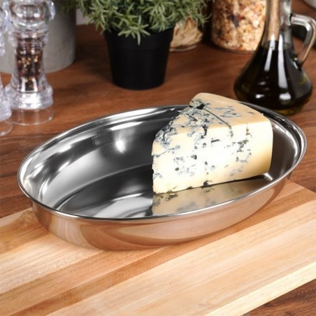 Sügav ovaalne teraskauss 25,5x18 cm