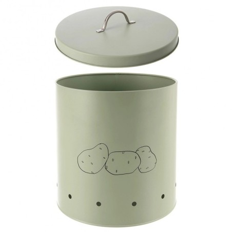 Roheline metallist konteiner köögiviljade ... | FreshDesign.ee