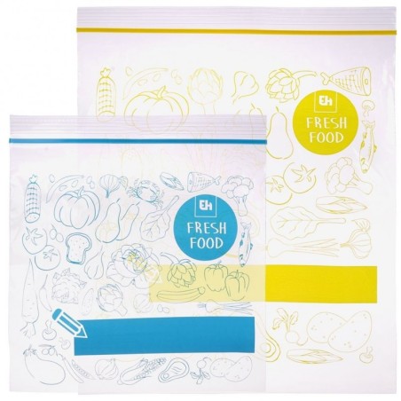 Toidu lukuga kotid 20x1,2 l + 20x2,5 l 40 tk. | FreshDesign.ee