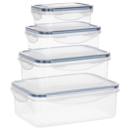 Toidunõud kaane ja tihendiga, 4 tk. | FreshDesign.ee
