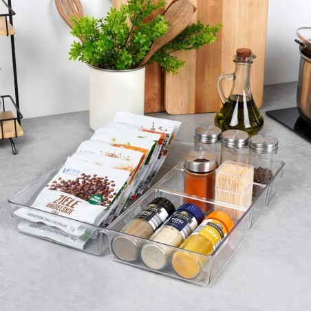 Sahtlite organiseerija lahtritega 31x31x5,5 cm | FreshDesign.ee