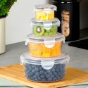 Toidunõud kaane ja tihendiga, 4 tk. | FreshDesign.ee
