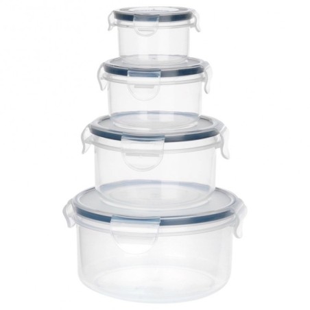 Toidunõud kaane ja tihendiga, 4 tk. | FreshDesign.ee