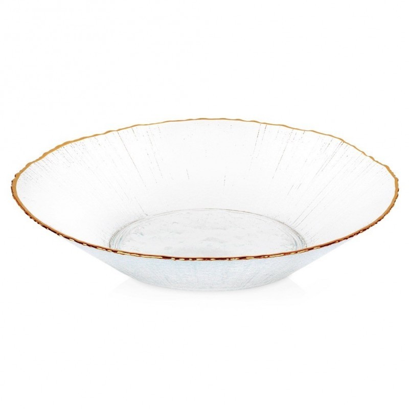 Salatikauss klaaskuldne 20,5 cm, 500 ml | FreshDesign.ee